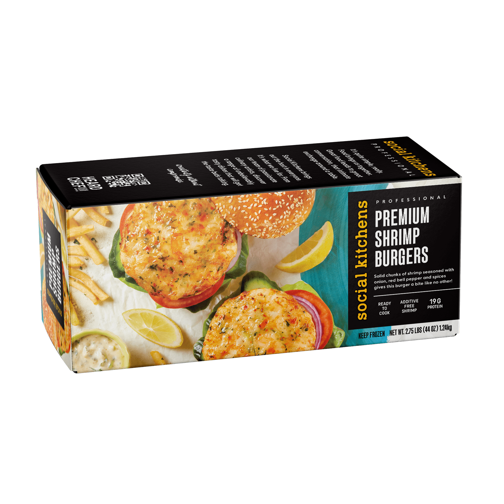 Premium Shrimp Burgers | Social Kitchens Professional