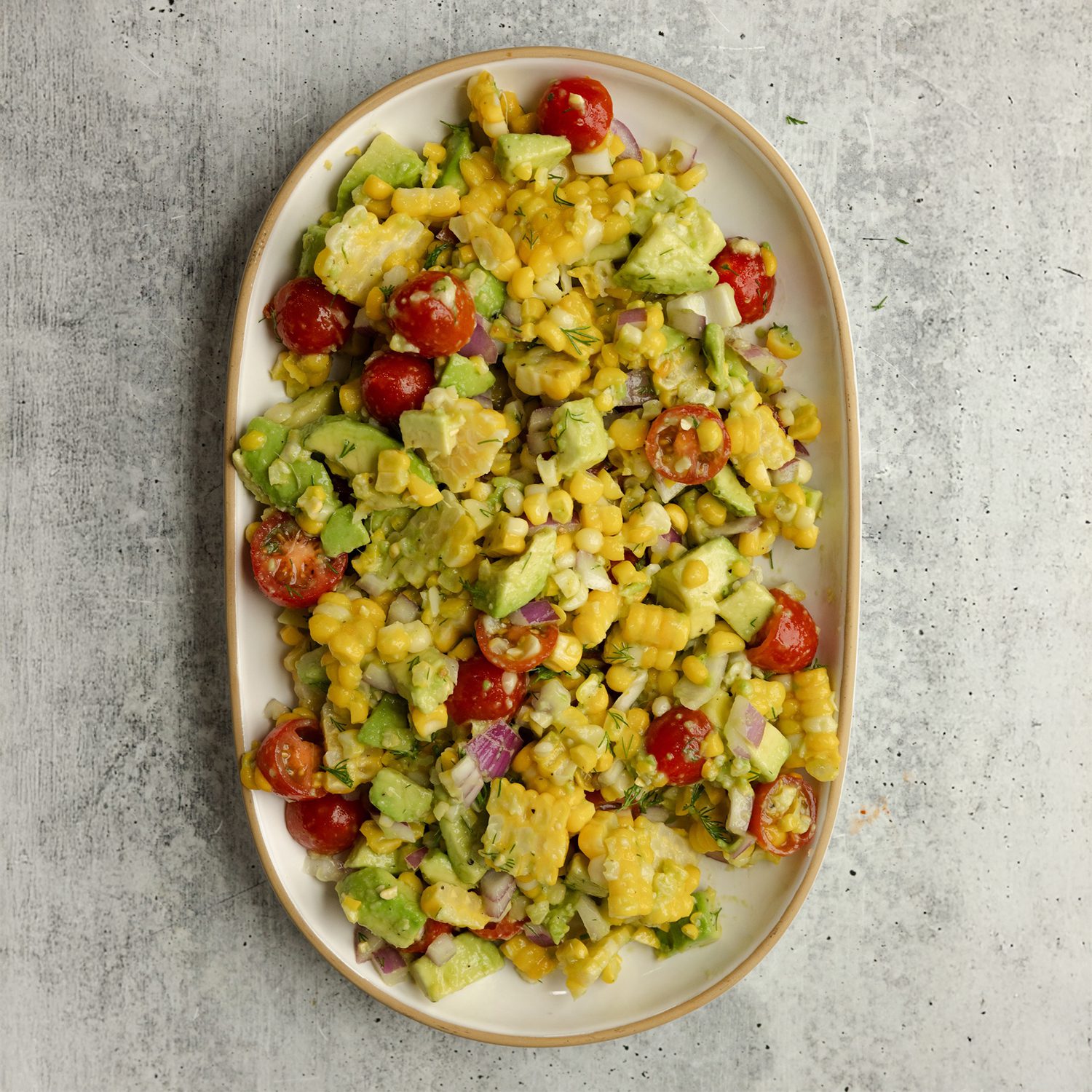 Corn & Avocado Salad | Social Kitchens Professional